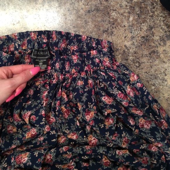 Starina Pants - Wide floral boho pants.